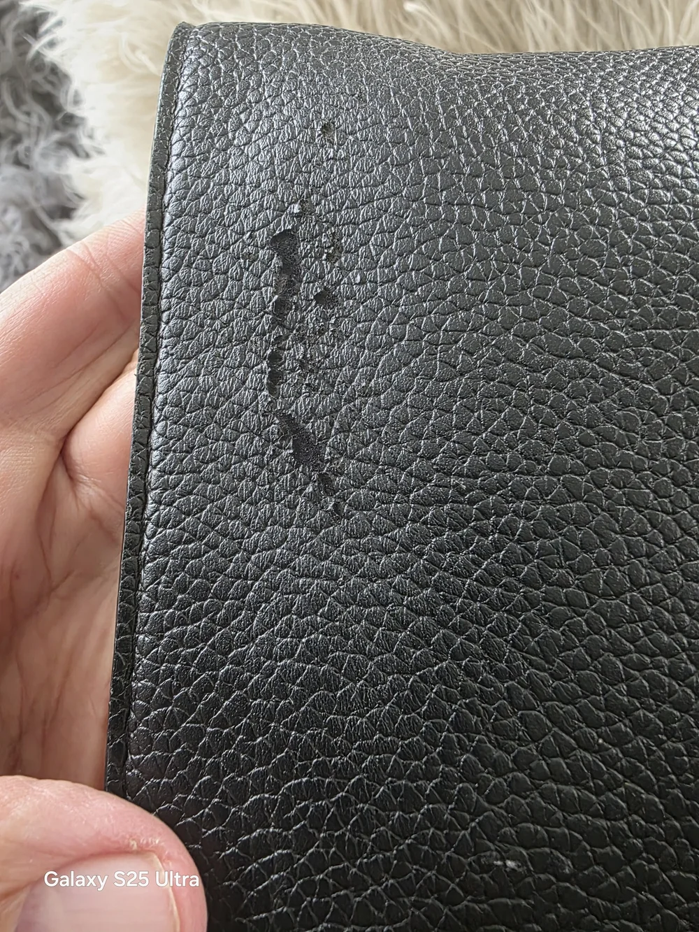 Freshly Picked BlackDiaper Bag Stylish With Minor Scratches See Pics